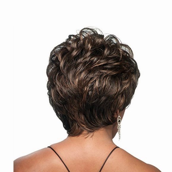 A shaggy, short curly wig - Picture 3 of 3